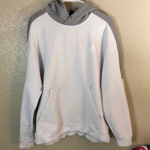 Adidas White Hoodie
